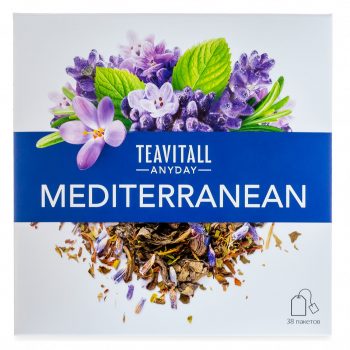 Чайный напиток TeaVitall Anyday «Mediterranean», 38 фильтр-пакетов — фото 2