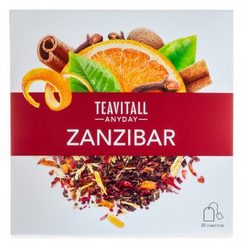 Чайный напиток TeaVitall Anyday «Zanzibar», 38 фильтр-пакетов — фото 2