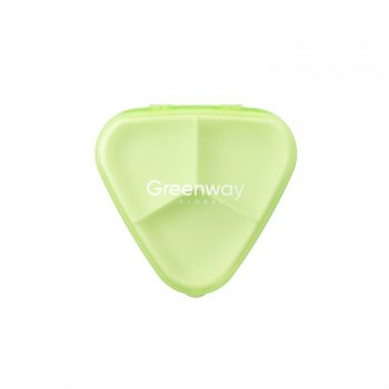 Таблетница Greenway Global, зеленая — фото 1